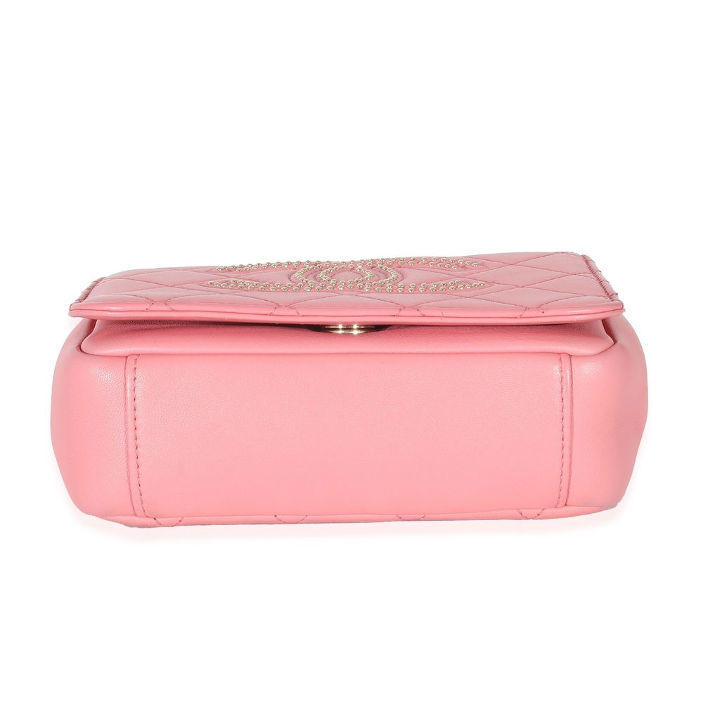 Chanel Pink Quilted Calfskin Beauty Begins Flap Bag - Picture 4 of 5